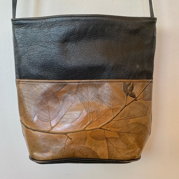CL Whiting Leaf Leather Bags Vintage 996 C L Whiting Leather Leaf